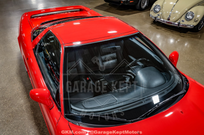 1995 Acura NSX in Formula Red over Black