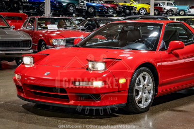 1995 Acura NSX in Formula Red over Black