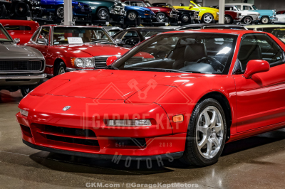 1995 Acura NSX in Formula Red over Black