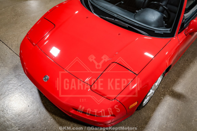1995 Acura NSX in Formula Red over Black