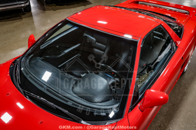1995 Acura NSX in Formula Red over Black