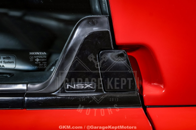 1995 Acura NSX in Formula Red over Black