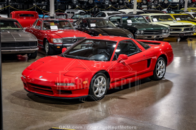 1995 Acura NSX in Formula Red over Black