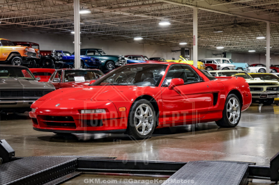 1995 Acura NSX in Formula Red over Black