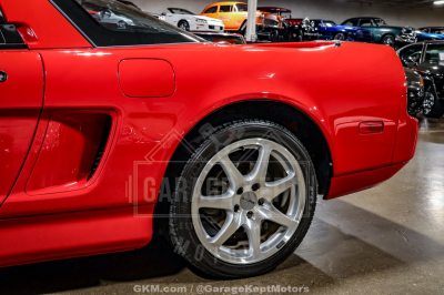 1995 Acura NSX in Formula Red over Black