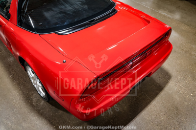 1995 Acura NSX in Formula Red over Black