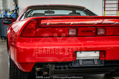 1995 Acura NSX in Formula Red over Black