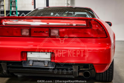 1995 Acura NSX in Formula Red over Black