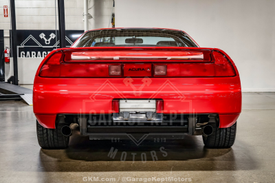 1995 Acura NSX in Formula Red over Black