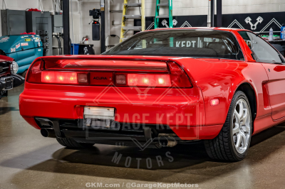 1995 Acura NSX in Formula Red over Black