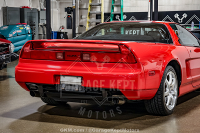1995 Acura NSX in Formula Red over Black