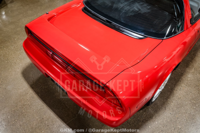 1995 Acura NSX in Formula Red over Black