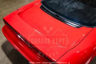 1995 Acura NSX in Formula Red over Black