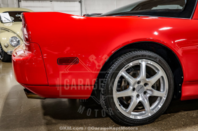 1995 Acura NSX in Formula Red over Black
