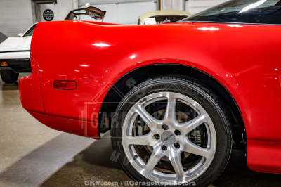 1995 Acura NSX in Formula Red over Black