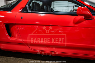1995 Acura NSX in Formula Red over Black