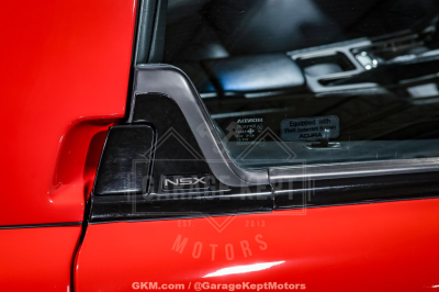 1995 Acura NSX in Formula Red over Black