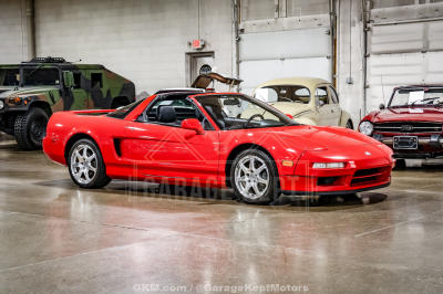 1995 Acura NSX in Formula Red over Black