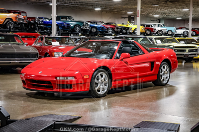1995 Acura NSX in Formula Red over Black