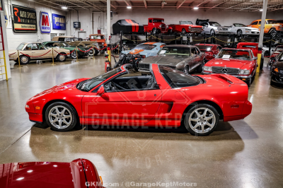 1995 Acura NSX in Formula Red over Black