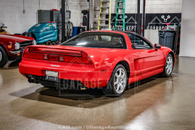 1995 Acura NSX in Formula Red over Black