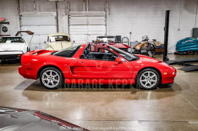 1995 Acura NSX in Formula Red over Black