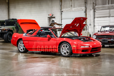 1995 Acura NSX in Formula Red over Black