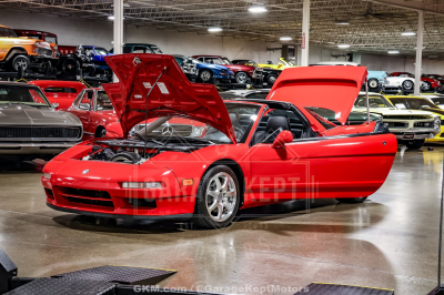 1995 Acura NSX in Formula Red over Black