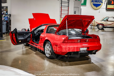 1995 Acura NSX in Formula Red over Black