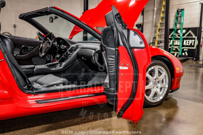 1995 Acura NSX in Formula Red over Black