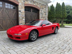 1996 Acura NSX in Formula Red over Tan