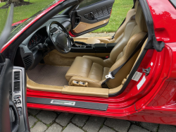 1996 Acura NSX in Formula Red over Tan