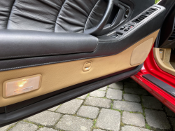 1996 Acura NSX in Formula Red over Tan