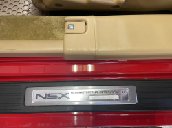1996 Acura NSX in Formula Red over Tan