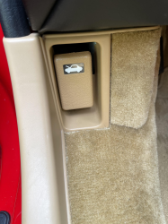 1996 Acura NSX in Formula Red over Tan