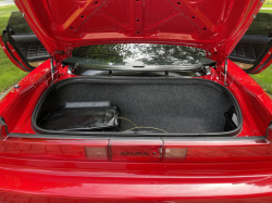 1996 Acura NSX in Formula Red over Tan