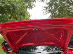 1996 Acura NSX in Formula Red over Tan