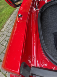 1996 Acura NSX in Formula Red over Tan