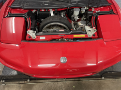 1996 Acura NSX in Formula Red over Tan