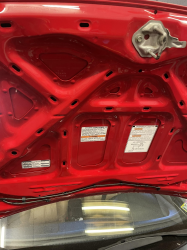 1996 Acura NSX in Formula Red over Tan