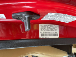 1996 Acura NSX in Formula Red over Tan