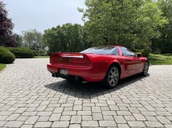 1996 Acura NSX in Formula Red over Tan