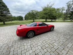 1996 Acura NSX in Formula Red over Tan