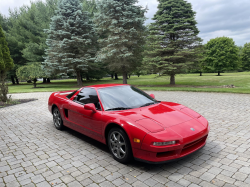 1996 Acura NSX in Formula Red over Tan