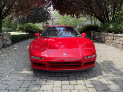 1996 Acura NSX in Formula Red over Tan