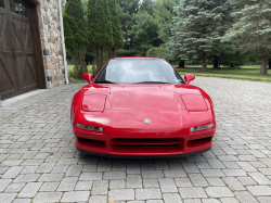1996 Acura NSX in Formula Red over Tan