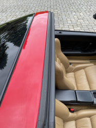 1996 Acura NSX in Formula Red over Tan