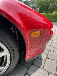 1996 Acura NSX in Formula Red over Tan