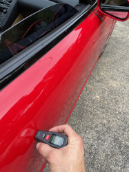 1996 Acura NSX in Formula Red over Tan