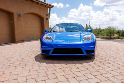 2002 Acura NSX in Long Beach Blue over Blue